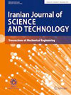 Iranian Journal of Science and Technology-Transactions of Mechanical Engineering雜志封面
